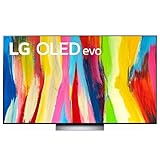LG OLED Evo C2 Series 55” Alexa Built-in 4k Smart TV (3840 x 2160), 120Hz Refresh Rate, AI-Powered 4K, Dolby Cinema, WiSA Ready, Cloud Gaming, (OLED55C2, 2022)