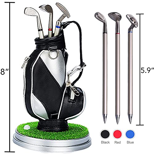 image for Jishi Golf Gifts for Men Golf Pen Holder Stocking Stuffers for Adults 