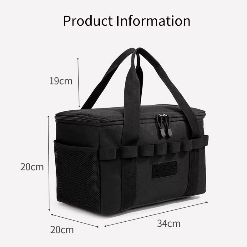Multifunctional Camping Storage Duffel Bag with Adjustable Dividers Waterproof Outdoor Tote Bag4