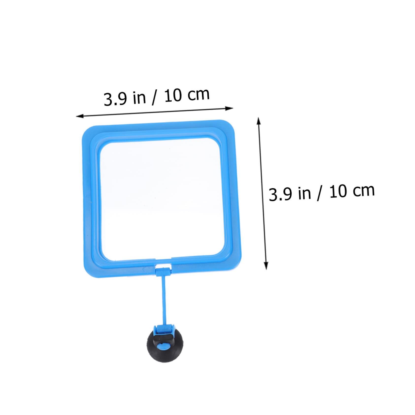 GANAZONO 2pcs Fish Feeding Circle Auto Feeder Automatic Fish Feeder Auto Fish Feeder Fish Tank Filters Fish Food Ring Betta Feeding Ring Aquarium Feeding Ring Fish Tanks Pea Blue Plastic