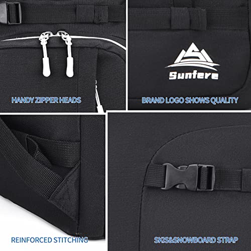 Bolsa térmica para botas de esquí de 50L impermeable que soluciona el transporte de material 6