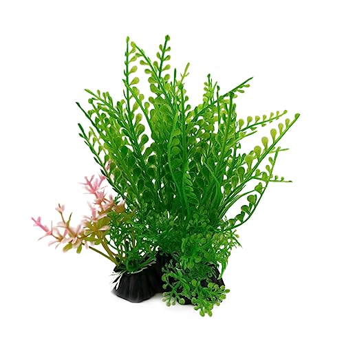 1セット水生用水槽風景水族館の家の装飾人工水草草草植物飾りシミュレーションライブ淡水ライブフローティングリアルな小さい