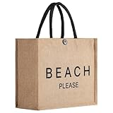 Beach Bag, Large Beach Bag for Women, Woven Straw Beach Tote Bag...
