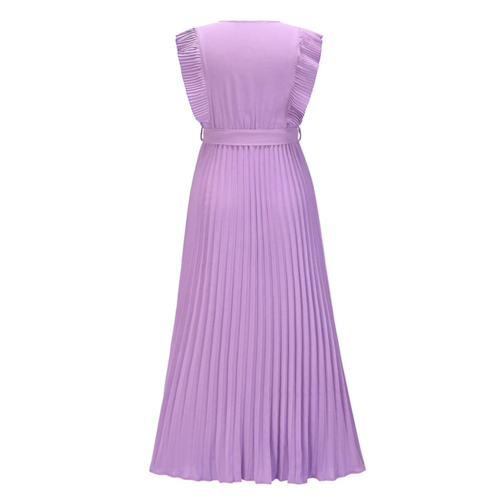 Abito Lungo/Corto/Midi da Donna con Scollo Quadrato/Scollo a V, Abiti Prendisole per Feste e Vacanze Abitini Estivi Donna Traspirante e Fresco