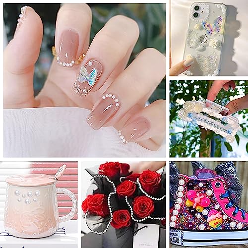 950Pcs Kawaii Slime Charms Bulk Mini Resin Charms For Crafts Flatback Charms For Jewelry Making Mixed 3D Nail Charms For Acrylic Nails Rhinestones Half Pearls Bows Butterfly Charms For Diy Art Supplie #TOP4