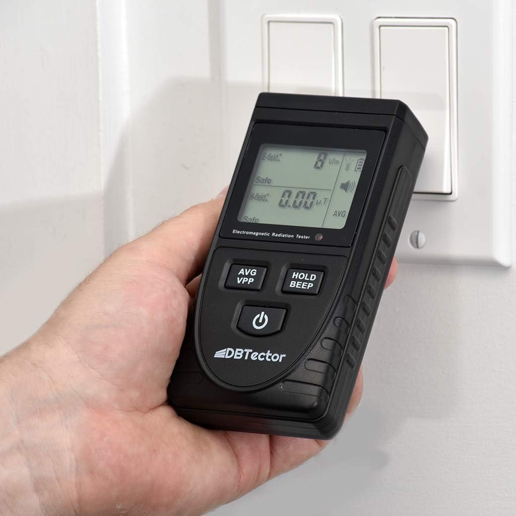 Review Product DBTector EMF Meter Electric and Magnetic Field Meter Detect Radiation from Appliances, Computers, Electrical Boxes, Electrical Wires, High Power Transmission Lines 40% Off Discount DBTector EMF Meter Electric and Magnetic Field Meter Detect Radiation from Appliances, Computers, Electrical Boxes, Electrical Wires, High Power Transmission Lines