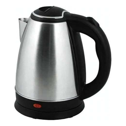 Chaleira Elétrica 1,8l Inox Desligamento Automatico Cor Aço 110v