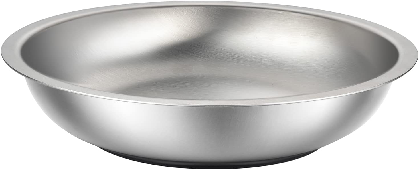 PEDAY Premium Human Grade Stainless Steel Cat Bowls, Whisker Friendly, Food Grade, BPA Free, Nonslip, Heavy, Wide, Shallow, Prevent…