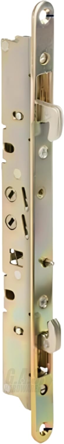 Multi-Point Mortise Lock with Face Plate 11-3/4" for Sliding Patio Glass Door | Mortise Lock for Patio Sliding Door | Lock Replacement for Sliding Door | Double Glass Door Lock