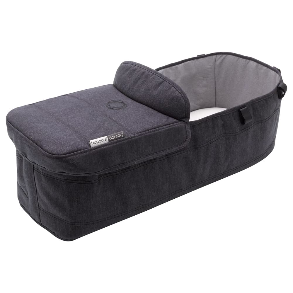 BugabooDonkey3 Mineral Bassinet Fabric Complete - Washed Black