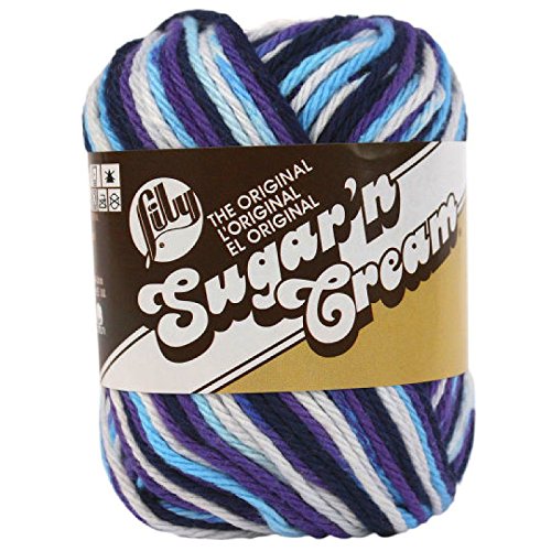Lily Sugar 'n Cream 100% Cotton Ombre Yarn • Moondance # 2135 • 2 oz. Skeins