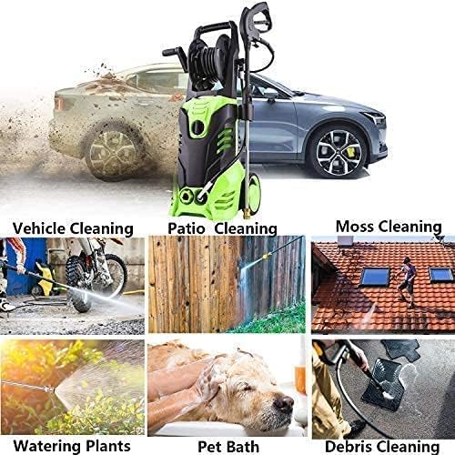 Homdox Electric Pressure Washer in various cleaning scenarios