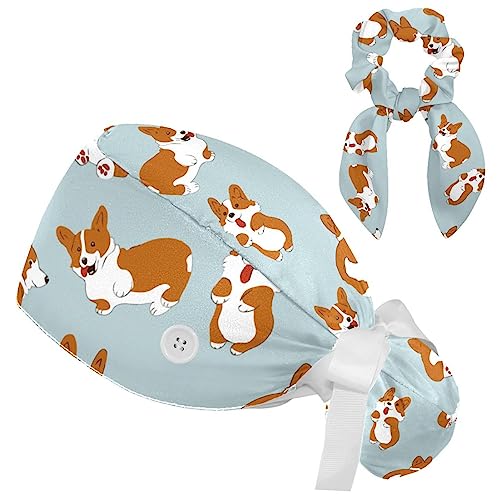 Bonnet bouffant à nouer taille unique, motif étoile de mer Couleur 3