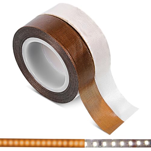MBAIYO 2 Pcs LED Light Dimming Tape, 0.59in x 29ft Light Diffuser Film Led Light Strip Masking Tape...