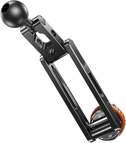 Miniatura 4 de Adjustable Car Mount Base 17mm Ball Head Adapter Fit 14 Tripod Screw Hole for Secure Device Positioning Smartphone Holder for Car