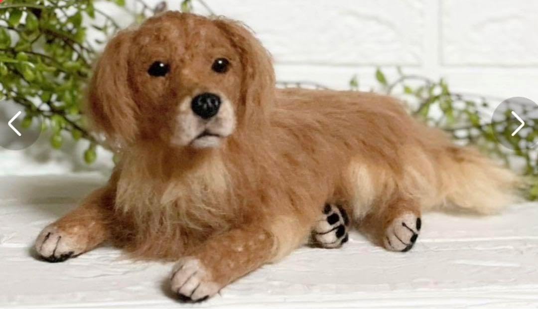 羊毛フェルト ゴールデンレトリバー ゴールデンレトリバー。。。羊毛