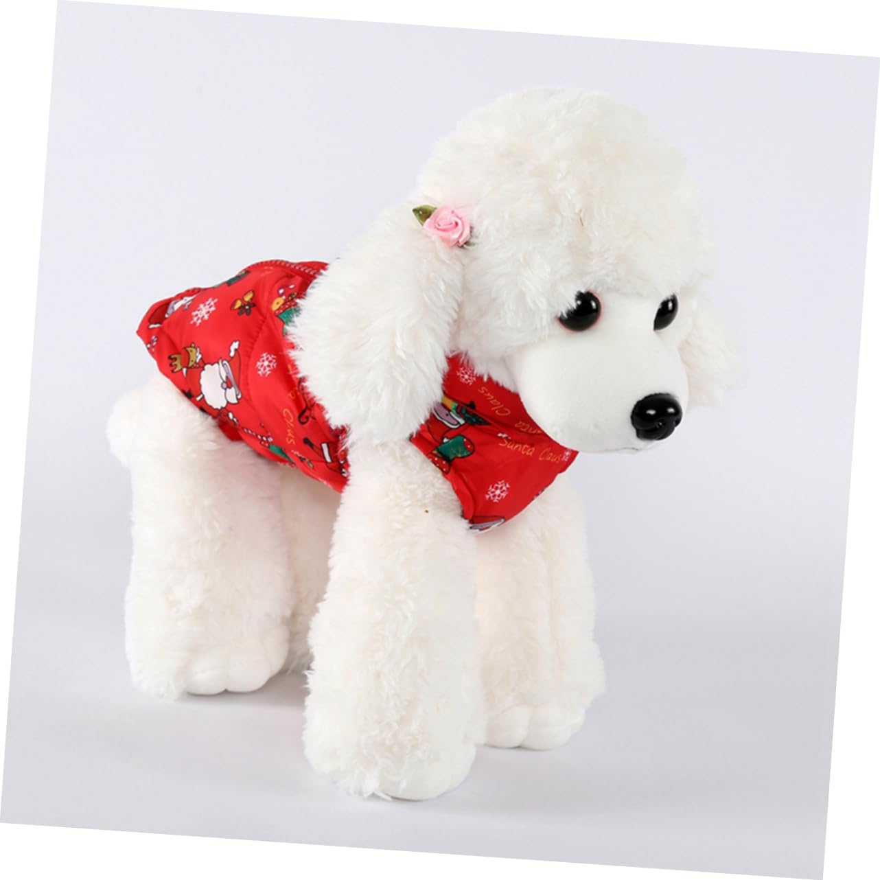 minkissy 3 Piezas Ropa de Traje de Nieve para Mascotas Chaleco Abrigo de Perro Chamarra para Perro con Estampado de Estrellas protección contra la Nieve Chaqueta Abrigo de algodón
