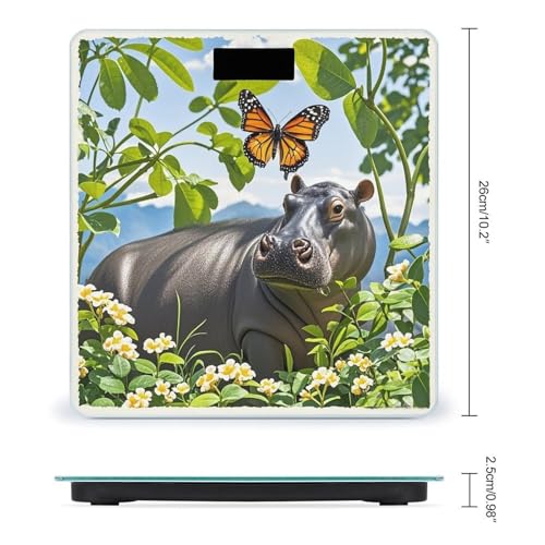 Báscula Digital de Baño Smart de Vidrio Templado miniatura 2