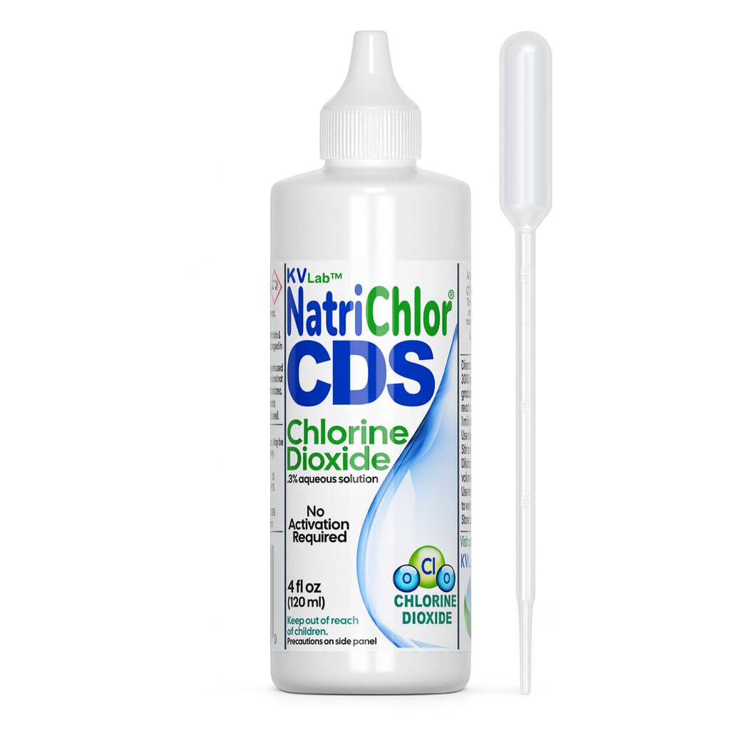The Original NatriChlor CDS | Chlorine Dioxide 3000 ppm | 4 oz
