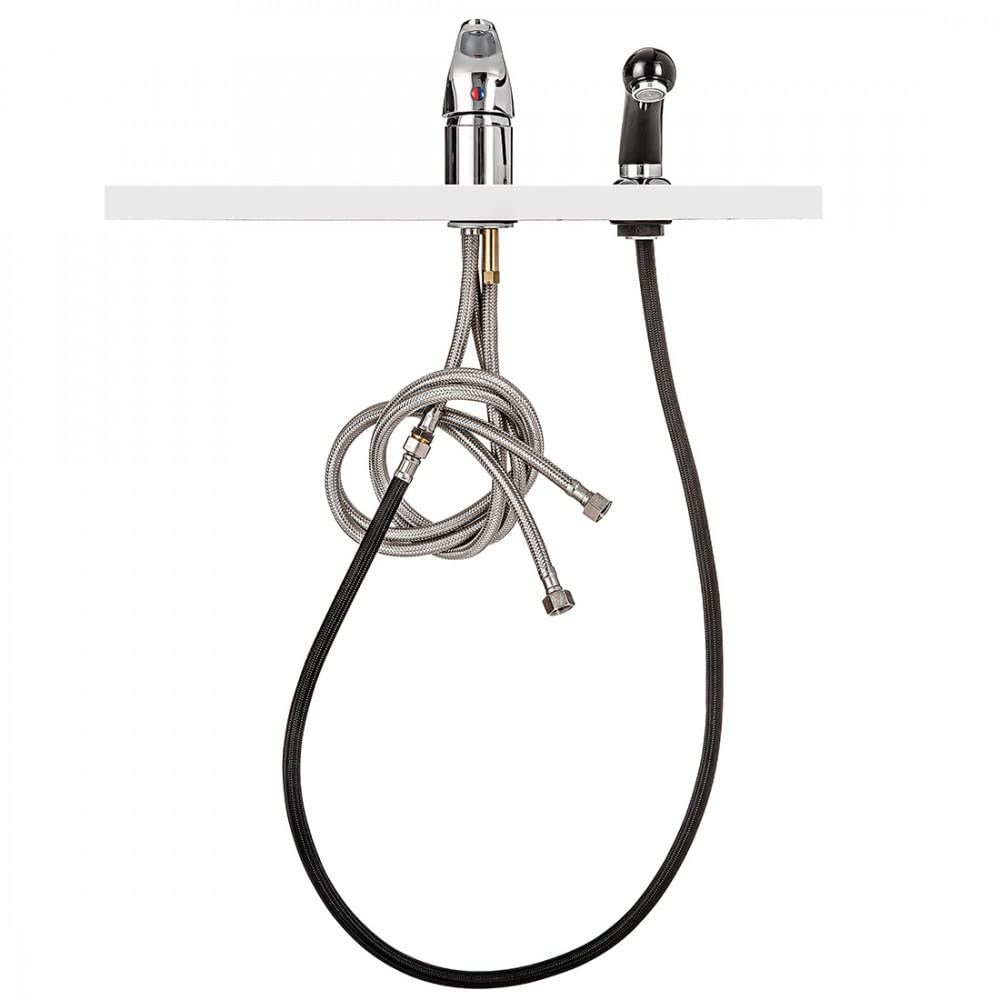 Miscelatore con Doccetta e Acqua Stop Kit Universale per Lavatesta Parrucchiere (370.777)
