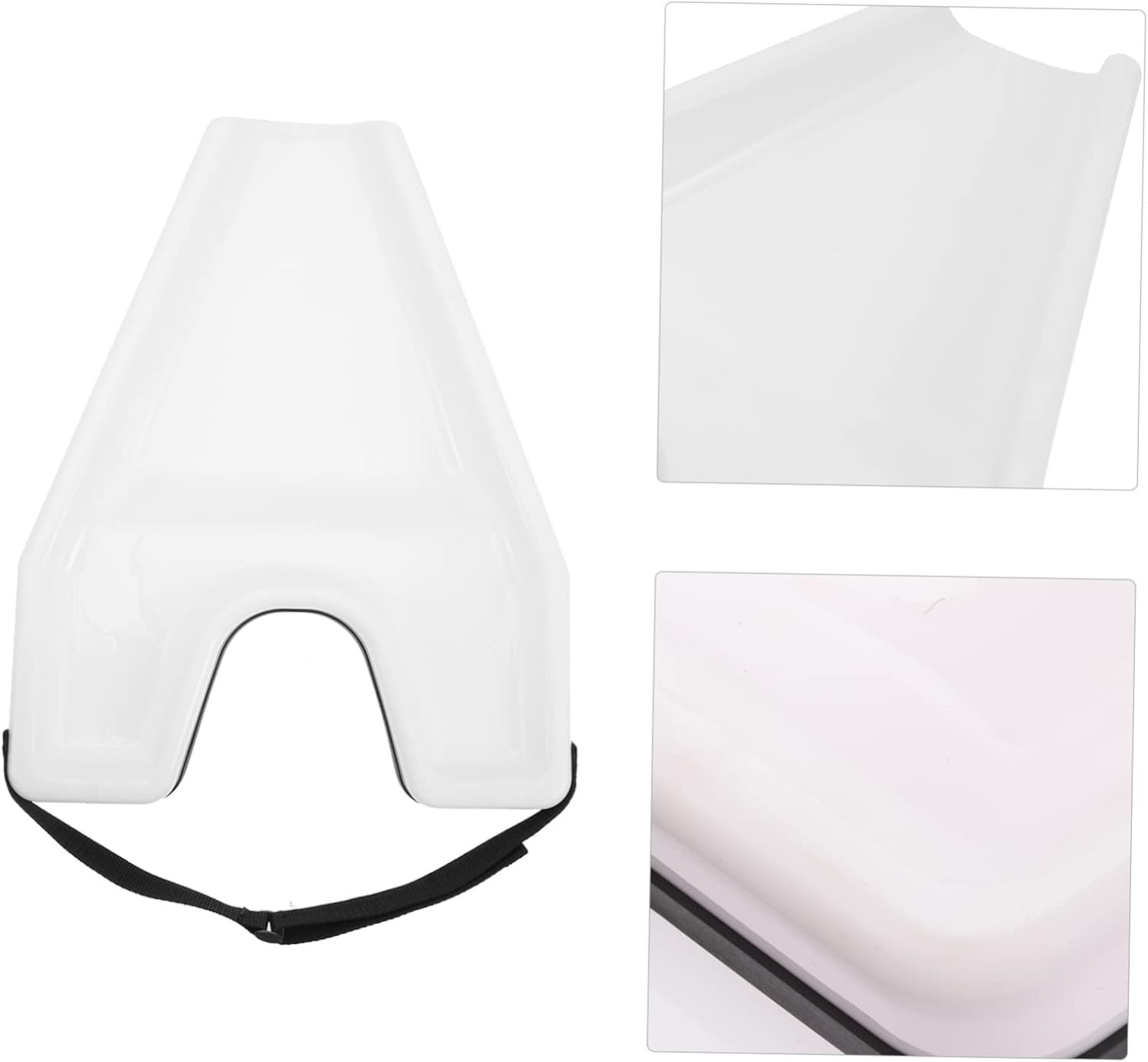 Portable Shampoo Hair Washing Tray Durable Plastic Rinse Basin for Home Salon and Barber Shop Use for Elderly and Disabled Comfortable Neck Support for Easy Hair