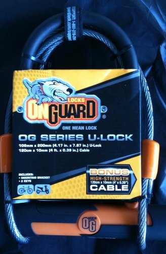 Onguard U-Lock & Cable Og Series 4616 2 Keys #TOP2
