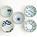 Saikai Pottery Traiditional Japanese Blue And White patterns Japanease Rice Bowls (5 bowls set) 31043 from Japan