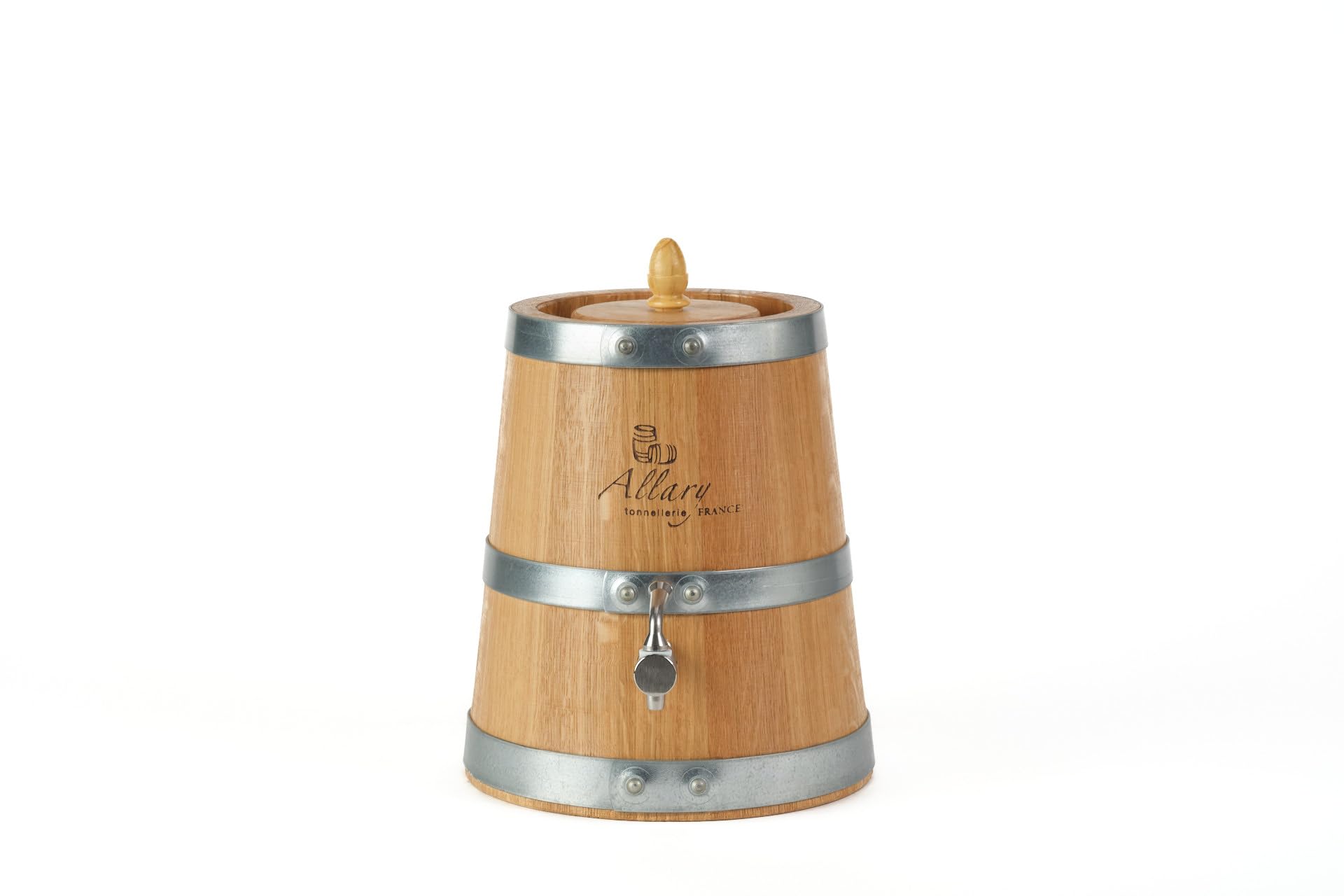 Vinaigrier en chêne (3L-6L-10L) Artisanat de la Tonnellerie Allary – Vinaigre maison authentique (3 Litres)