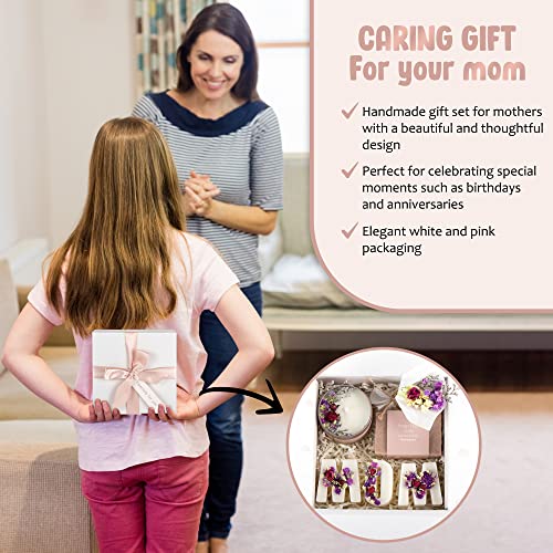 Birthday Gift for Mom, New Mom Gift for Women - Dutch Flower Fields Inspired Home Spa for Women - Bulk Mother's Day Gift Set Self Care Gift Basket for Her - Image 6