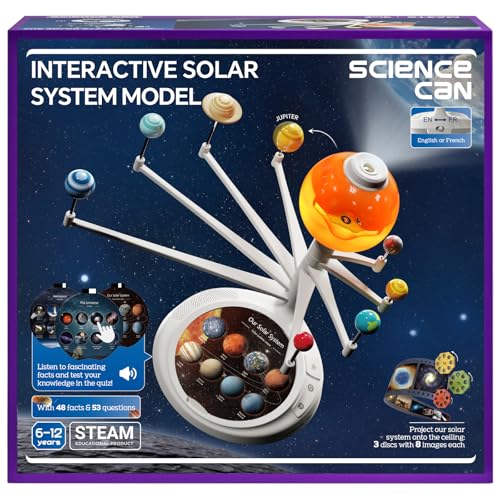 Science Can Interactive Talking Solar System Model