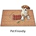 Front Porch Rug State Buffalo Check Plaid Oregon Standard Welcome Mat Heavy Duty Oregon US State Buffalo Check Plaid Cut Out Outline 2022 Coir Door Mat Perfect for Indoor and Outdoor Use 24x36in
