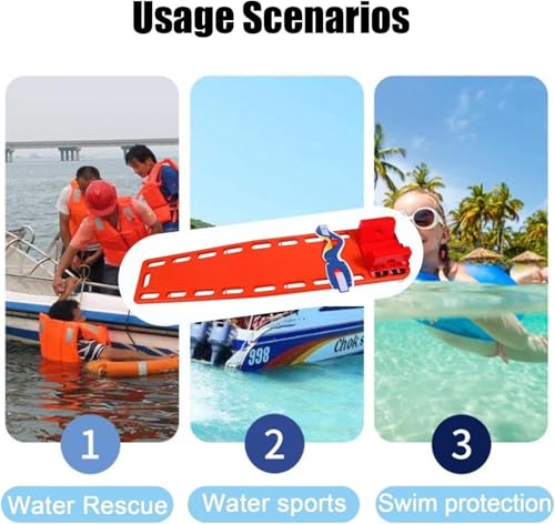 Planche de sauvetage pour civière vertébrale pour la sécurité des piscines