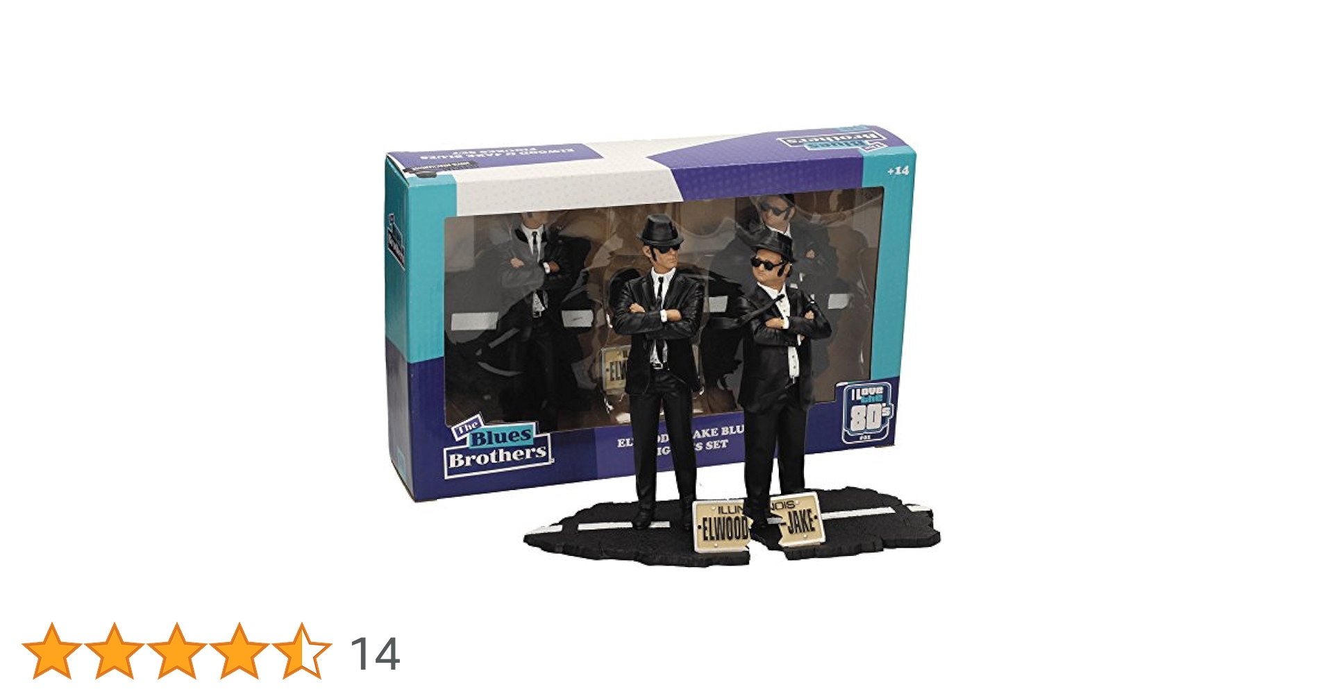 ブルース・ブラザーズリアルフィギュア2体セット Amazon | ムービーアイコンズ 1/7 PVC フィギュア セット
