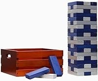 Vista 13 de Tailgating Pros Maderas gigantes de primera calidad con caja manchada: ¡elige los colores de tu equipo! Juego de patio al aire libre gigante