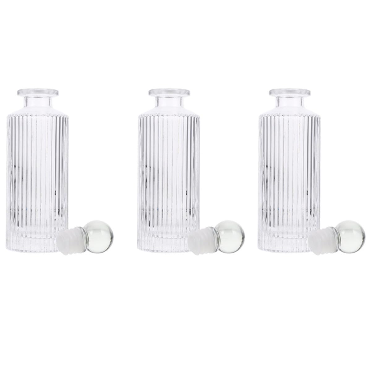 Difusor de varillas recargable 150ml y botellas de vidrio para aceites esenciales en casa