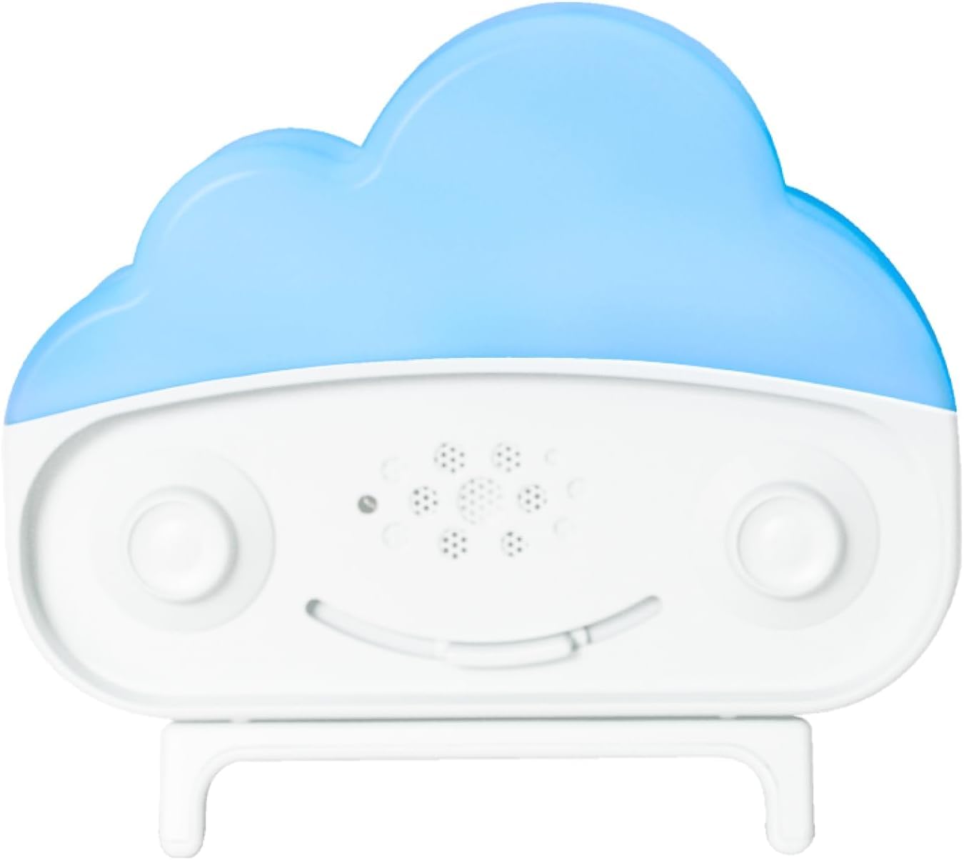 Happiest Baby SNOObie Smart White Noise Machine – Tragbare Baby-Sound-Maschine mit Nachtlicht – 12 Soothing Sounds für Schlaftraining, Weiß