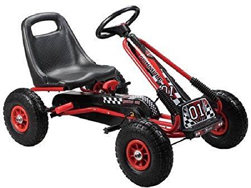 PEKECARS Kart A Pedales A15 Rojo Y Negro