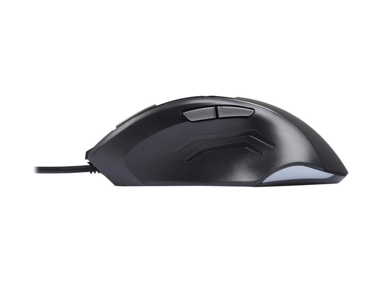 Side view of AULA SI-9008 Gaming Mouse showing side buttons