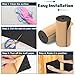 Pearwow Sound Proof Foam Panels 0.4 x 12 x 71 Inch,High Density Self-Adhesive Acoustic Closed Cell Foam,11.6 sqft Sound Deadening,Sound Deadening Mat for Cars,Walls