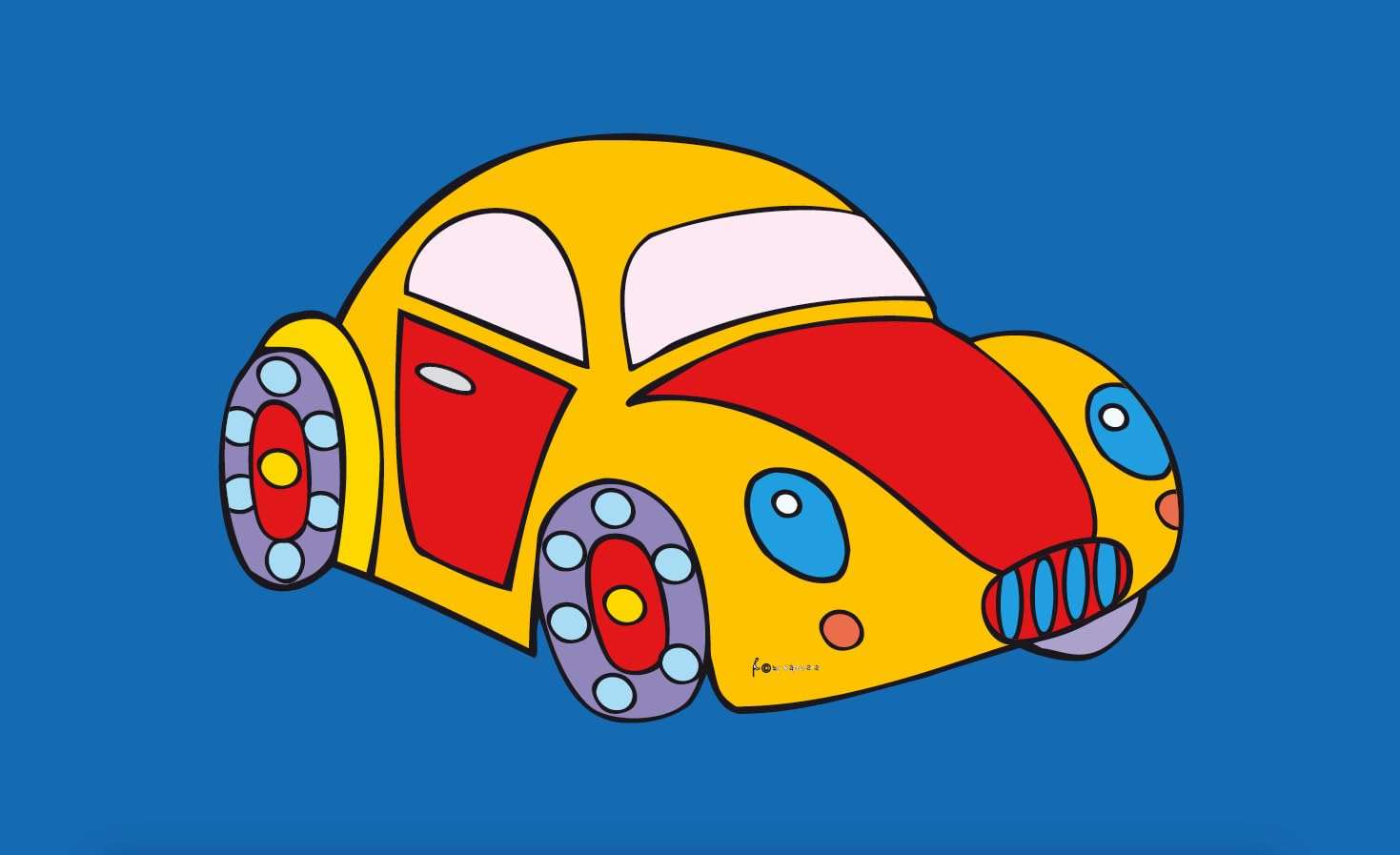 Drapeaux pour enfants Kid Cars haut de gamme avec fanions fantaisie style marine