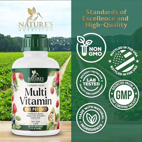 Nature's Nutrition Sugar-Free Liquid Multivitamin