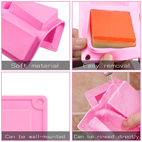 O-Kinee Stampi per Saponette, 2 Pezzi Stampi in