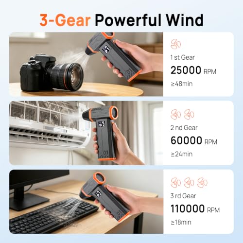 LED Display Air Duster 110000RPM