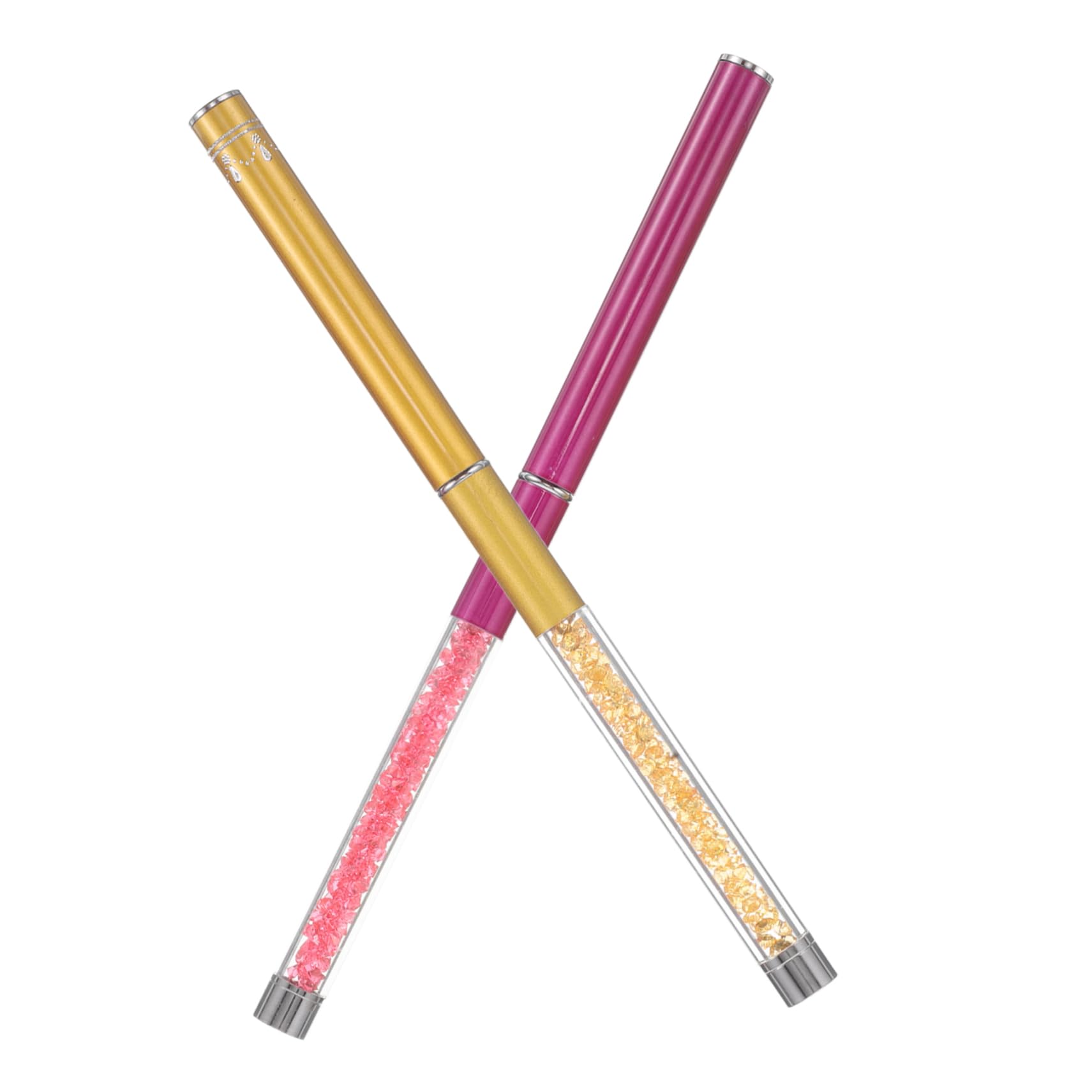 NOLITOY Eyelash Curler Applicator Tool Set Lash Brush Rhinestone Handle Safe for Lashes Skin for Occasions