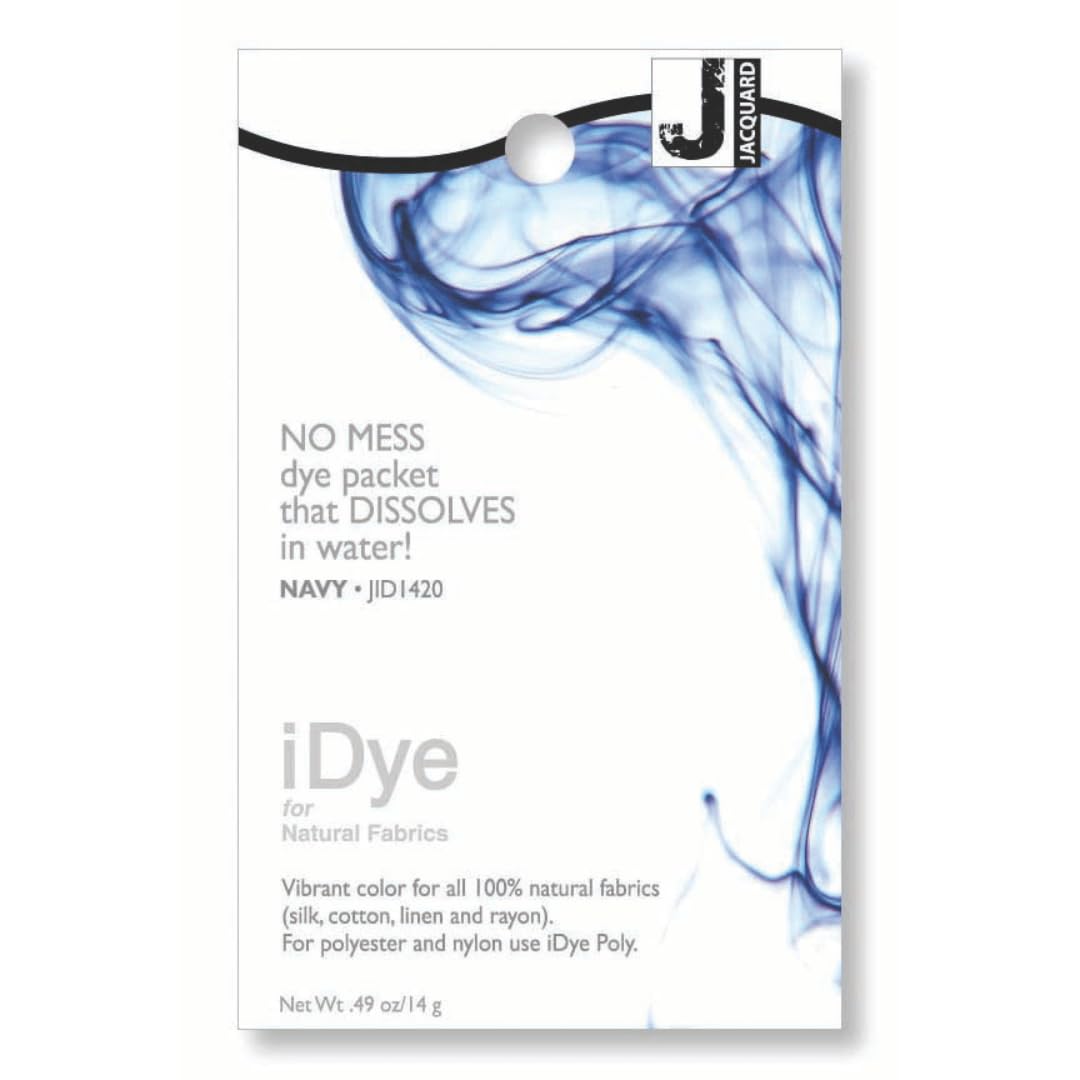 Navy For Natural Fabrics 14Gm Fabric Dye-Idye (Jacquard)-picture-20