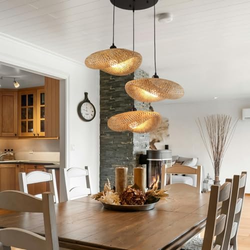 Lustres rotin E27 réglables pour corriger le manque de lumière - 4