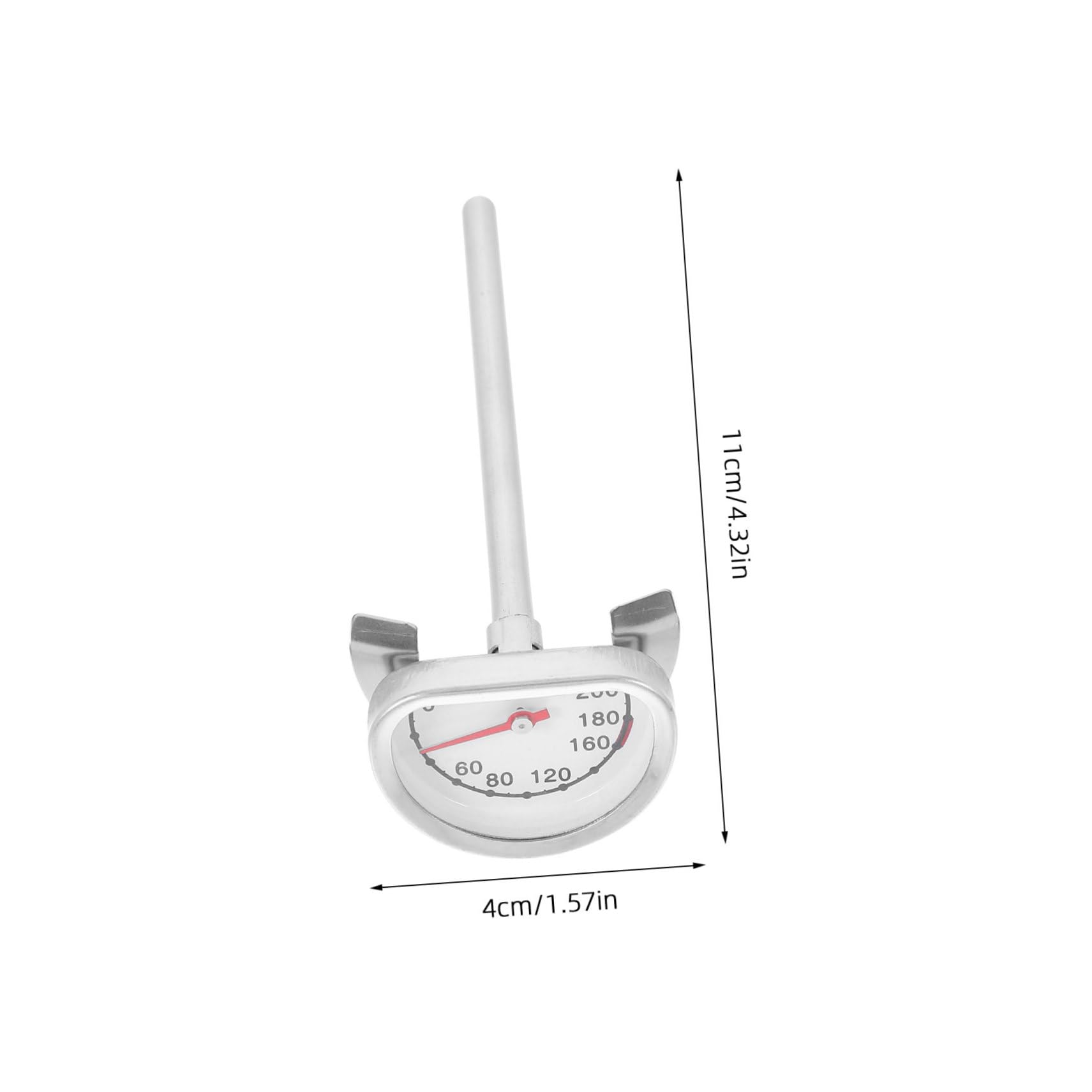ABOOFAN Deep Fry Thermometer Instant Read Thermometer for Cooking Oil Measurement with Sturdy Stand for Accurate Frying and Baking