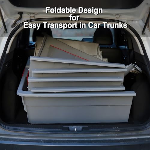 image for LECARDIO Folding Fishing Kayak - Portable Modular Fishing Boat for 1-2