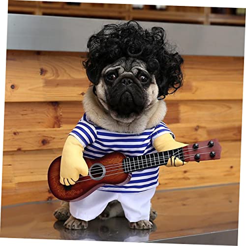 Disfraz para perro Guitarrista tamaño M miniatura 7