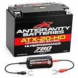 Antigravity ATX-20-HD Heavy Duty Motorcycle Battery, 780 Cranking Amps, YTX20 YTX20L YTX20H Replacement